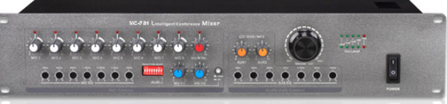 智能混音话筒管理器MX-781产品图