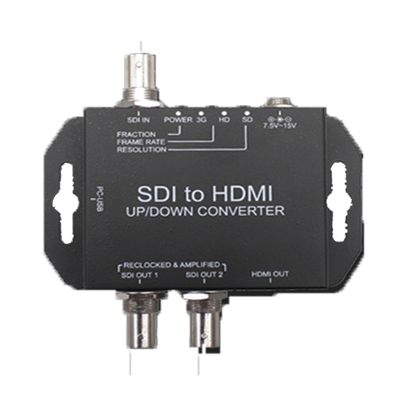 SDI转HDMI 高清转换器 HD/3G-sdi广电级 1080P监控摄影机电视台专用商品主图