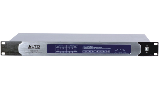 美国ALTO ASD8080M音频矩阵处理器 适用于会议室 报告厅 礼堂 多功能厅 剧场 剧院  演出等场合商品主图