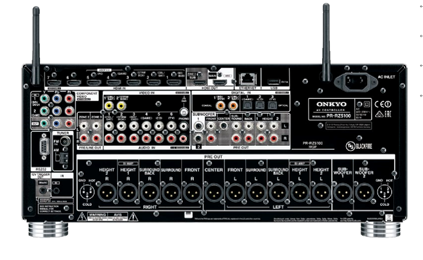ONKYO（安桥）PR-RZ510011.2声道网络影音接收机商品主图